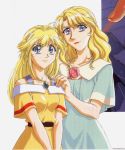  cleo_everlastin dress lipstick long_hair majutsushi_orphen mariabella_everlastin scan siblings sisters 