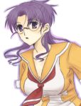  lowres macross macross_frontier matsuura_nanase purple_hair red_eyes school_uniform uniform 