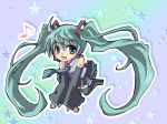  for_all_z hatsune_miku thighhighs twintails vocaloid 