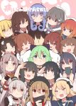  &gt;_&lt; 1boy 6+girls admiral_(kantai_collection) ahoge amatsukaze_(kantai_collection) asashio_(kantai_collection) ayanami_(kantai_collection) black_bow black_dress black_gloves black_hair black_headwear black_sailor_collar black_serafuku blonde_hair blue_eyes blue_hair blue_sailor_collar blue_shawl blush bow braid brown_eyes brown_hair brown_shawl buttons cellphone closed_mouth collared_shirt cover cover_page dress etorofu_(kantai_collection) eyebrows_visible_through_hair fang fingerless_gloves folded_ponytail fubuki_(kantai_collection) gloves gotland_(kantai_collection) green_eyes green_hair gun hachimaki hair_between_eyes hair_bow hair_flaps hair_ornament hair_tubes hairclip haruna_(kantai_collection) hat headband heart heart-shaped_pupils high_ponytail highres holding holding_gun holding_phone holding_weapon huge_ahoge ikazuchi_(kantai_collection) inazuma_(kantai_collection) japanese_clothes jervis_(kantai_collection) jingei_(kantai_collection) kantai_collection kimono kuma_(kantai_collection) light_brown_hair long_hair long_sleeves low_twintails military military_uniform mole mole_under_eye multiple_girls naval_uniform open_mouth papakha phone pinafore_dress red_eyes red_ribbon red_shirt redhead remodel_(kantai_collection) ribbon sailor_collar sailor_dress sailor_hat salute satsuki_(kantai_collection) scarf school_uniform serafuku shawl shigure_(kantai_collection) shirt short_hair short_sleeves side_ponytail silver_hair single_braid single_glove skin_fang smartphone smile suzuki_toto symbol-shaped_pupils tashkent_(kantai_collection) torn_clothes torn_scarf twin_braids twintails two_side_up uniform untucked_shirt weapon white_gloves white_headwear white_kimono white_sailor_collar white_scarf white_shirt windsock yamakaze_(kantai_collection) yellow_eyes zuihou_(kantai_collection) 
