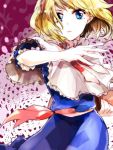  bad_id blonde_hair blue_eyes hands lowres popoin touhou 