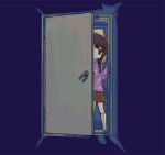  door doorway dream_diary madotsuki skirt yume_nikki 