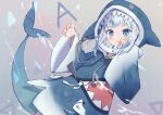absurdres gawr_gura highres hololive hololive_english huge_filesize shark_tail tail virtual_youtuber xyunx