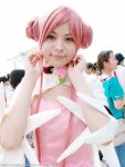  code_geass cosplay euphemia_li_britannia fumi gown photo pink_hair 