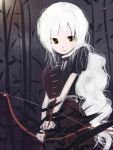  touhou tsuru_(pixiv9197) weapon white_hair yagokoro_eirin 