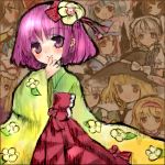  hakurei_reimu hieda_no_akyu hieda_no_akyuu izayoi_sakuya japanese_clothes kimono kirisame_marisa konpaku_youmu lowres remilia_scarlet saigyouji_yuyuko shameimaru_aya touhou yakumo_yukari 