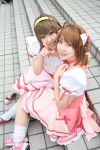  apron asian cosplay kaeruru moeka photo socks tagme_character tagme_series waitress 