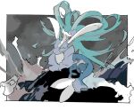  apios1 arms_up bad_id bad_pixiv_id blue_hair border closed_eyes clouds cloudy_sky crying day gen_7_pokemon injury long_hair no_humans ocean open_mouth outdoors outside_border outstretched_arms pearl_(gemstone) pokemon pokemon_(creature) popplio primarina scratches sky solo_focus starfish storm tears very_long_hair water waves white_border 