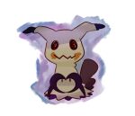  commentary creature english_commentary full_body gen_7_pokemon looking_at_viewer mimikyu no_humans pokemon pokemon_(creature) rainyazurehoodie simple_background solo standing white_background 