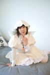  bed carrot cosplay dress photo tagme_character tagme_series wings 