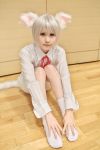  animal_ears cosplay dog_ears dress_shirt photo ryuuki shorts socks tagme_character tagme_series 