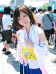  cosplay detached_sleeves final_fantasy final_fantasy_x photo robes saeki_tsukahisa yuna 