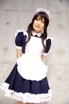  apron cosplay maid maid_uniform photo tairano_mai twintails 