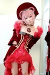  another_blood braids cosplay demonbane gown izaki_nokoru photo pink_hair ruffles 