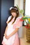  adachi_mikki apron cosplay maid maid_uniform photo 