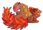  commentary creature english_commentary full_body gen_3_pokemon grass highres mushroom no_humans plumepox pokemon pokemon_(creature) sceptile solo transparent_background 