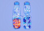  artist_name clouds meyoco no_humans original purple_background ramune simple_background star_(symbol) 