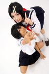  cosplay fuura_kafuka photo sailor_uniform sayonara_zetsubou_sensei school_uniform sekiutsu_maria_taro socks tagme_model 