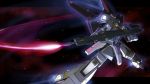  beam_rifle gomi_kushige gun gundam mecha mobile_suit_gundam no_humans solo space star weapon zeta_gundam zeta_gundam_(mobile_suit) 