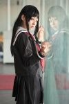  cosplay enma_ai jigoko_shoujo kanata_(model) photo sailor_uniform school_uniform 