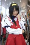  cosplay hairband himemiya_chikane kannazuki_no_miko matsunaga_ayaka photo pleated_skirt sailor_uniform school_uniform 