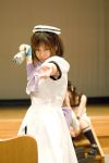 baseball_bat cosplay higurashi_no_naku_koro_ni kikiwan photo ryuuguu_rena sailor_hat 
