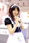  apron cosplay maid maid_uniform photo toki_namano 