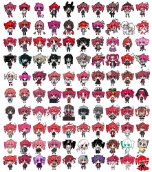   &gt;_&lt; 2-daime_enma_(synthesizer_v) 6+girls @_@ aaakiona agarishou_(synthesizer_v) anger_vein animal_ears arm_up arms_up babel_(utau) baguette bangs_pinned_back beaker black_eyes black_hair black_skin blue_eyes blue_hair blunt_bangs bow bowtie bread brown_eyes brown_hair bunk_off! candycookiechocolate_(vocaloid) cat_ears cat_girl chef_hat chibi chibi_only chiccha_na_watashi_(synthesizer_v) chinese_clothes chirijiri_(synthesizer_v) cloak closed_eyes club_(weapon) coke-bottle_glasses colored_inner_hair colored_skin commentary conc-r-eal_(synthesizer_v) confession_to_sister_(synthesizer_v) dame_ningen_da_(utau) detached_hair detached_sleeves disembodied_head doo_natten_yo?_(synthesizer_v) dress drill_hair drill_hand encore_dance_(synthesizer_v) food food-themed_hair_ornament fukkireta fumble!_(synthesizer_v) gavel glasses gloves goggles goggles_on_head grey_hair grey_skin gun gyaru hair_bow hair_ornament hair_over_one_eye hair_ribbon hairband hairclip hakase_(synthesizer_v) halo hand_on_own_hip hands_on_own_hips hat hataraite_mo_(synthesizer_v) headband heart heart-shaped_pupils heterochromia highres holding holding_detached_head holding_microphone hood hoodie horns igaku_(utau) iraira_shite_iru_(synthesizer_v) irregular_man_(synthesizer_v) iwashi_ga_tsuchi_kara_haetekuru_n_da_(utau) jacket japanese_clothes jitome kasane_territory_(utau) kasane_teto kasane_teto_(sv) kasane_teto_(utau) kasane_teto_no_ferutago~n_(synthesizer_v) kimono koronba kuronuri_sekai_ate_shokan_(utau) lab_coat leg_warmers liar_dancer_(synthesizer_v) long_hair magical_miracle_metagalphose_(synthesizer_v) mask mesmerizer_(vocaloid) microphone migi_ni_ma_gaaru_(utau) mimi_no_aru_robot_no_uta_(utau) mouth_mask multicolored_hair multiple_girls multiple_persona multiple_tails munchkin_(synthesizer_v) musekinin_shuugoutai_(synthesizer_v) narutomaki_hair_ornament nekosogi-matter-bop_(utau) nun obsolete_meat_(vocaloid) odochina_(vocaloid) open_clothes open_jacket override_(synthesizer_v) parted_bangs patchwork_skin pathological_facade_(synthesizer_v) pink_eyes pink_hair purple_hair rabbit_ears red_hair red_skin regret_rock_(synthesizer_v) ribbon robot sash scarf science_(synthesizer_v) shirt short_hair shorts sister_teto sleeves_past_wrists smile song_request spiked_club suicide!_(synthesizer_v) sunglasses sweater symbol-shaped_pupils t-shirt tail track_suit traditional_bowtie twin_drills ultra_trailer_(synthesizer_v) utau v very_long_hair weapon white_hair wildcard_(synthesizer_v) wing_hair_ornament wings x_hair_ornament yannacchau!_(synthesizer_v) yellow_eyes yoshiwara_lament_(utau) zombie