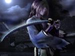  dark himura_kenshin katana moon night rurouni_kenshin sword 