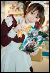  apron cosplay konatsu_minato maid maid_uniform photo twintails 