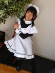  apron cosplay glasses maid maid_uniform matsunaga_ayaka photo 