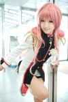  cosplay photo pink_hair revolutionary_girl_utena saya tenjou_utena uniform 