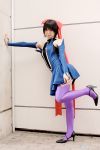   cosplay dress hair_bow kagano_ai mahou_shoujo_ai photo thigh-highs ushijima  
