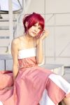  cosplay evening_gown hino_kahoko kiniro_no_corda kouzuki_suzuka photo redhead 
