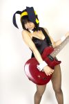   animal_ears rabbit_ears cosplay fishnet_stockings guitar hair_ribbons leotard matsunaga_ayaka photo suzumiya_haruhi suzumiya_haruhi_no_yuuutsu  