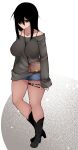  aoshima boots breasts highres original 