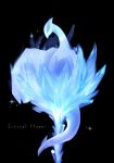  absurdres black_background blue_theme closed_eyes commentary_request crystal english_text gen_2_pokemon highres iogi_(iogi_k) legendary_pokemon lugia no_humans pokemon pokemon_(creature) simple_background solo sparkle 