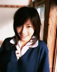  cosplay photo school_uniform sugimoto_yumi sweater 