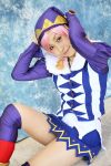  card cosplay joker pachi-slot_sengen_rio_de_carnival photo pink_hair thigh-highs tora_(model) 