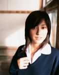  cosplay photo school_uniform sugimoto_yumi sweater 