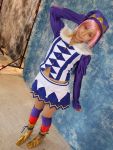  cosplay joker pachi-slot_sengen_rio_de_carnival photo pink_hair thigh-highs tora_(model) 