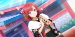  blush kimono love_live!_school_idol_festival_all_stars nishikino_maki redhead short_hair violet_eyes 