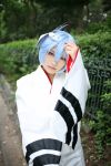  ayanami_rei blue_hair cosplay fox_mask iori neon_genesis_evangelion photo yukata 