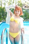  bikini cosplay mai_hime orange_hair photo swimsuit tagme_model tokiha_mai 