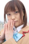  blazer cosplay gokujou_seitokai katsura_seina photo sakura_mizuki school_uniform 