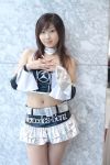   campaign_girl cosplay halter_top midriff miniskirt natsu_suzune photo racequeen vinyl  
