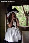  apron cosplay dress kirisame_marisa saku touhou witch 