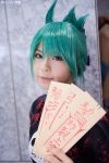  chinadress cosplay green_hair katou_mari photo qipao shaman_king tao_jun 