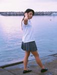  cosplay kawamura_yuki pleated_skirt school_uniform 