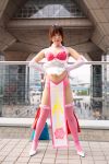 apron bra cosplay elbow_gloves lingerie lingerie_senshi_papillon_rose panties rayu thigh-highs tsubomi 